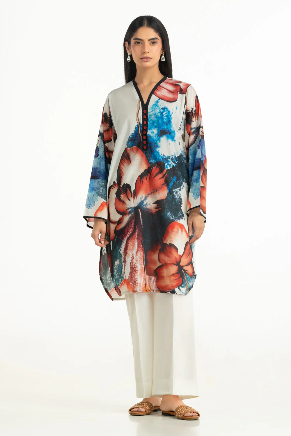 Cambric Printed Co-Ord Set IPST-77490